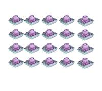 Elnwnnkc Composant de Module de Clavier de boîtier en Polycarbonate pour Une Utilisation de Remplacement magnétique à Profil Bas, Corps Compact de 10 x 10 mm