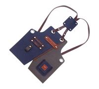 Elnwnnkc Costume De Réparation Poupée Tablier en Cuir PU Design Plusieurs Tailles Décoration Créative pour Maisons Vêtements Miniatures