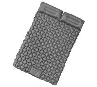 Elnwnnkc Coussin de randonnée Gonflable prêt pour la Crise, avec Ventilateur intégré pour Un gonflage Rapide, étanche, Permanent, pour la préparation catastrophes, Le Sommeil en Plein air