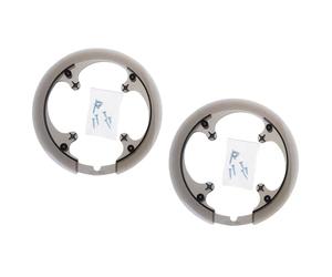 Elnwnnkc Couvre-chaînes de vélo à Installation Rapide Protecteurs de Plateau de sécurité réfléchissants de Largeur pour diverses Conditions météorologiques Couvre-chaînes de vélo de déplacement