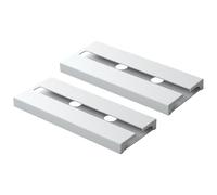 Elnwnnkc De supports de gobelets à adhésif pratiques sous les armoires sans perçage requis Construction en plastique robuste permettant d ' économiser de l ' espace cintres de gobelet d ' armoire