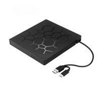 Elnwnnkc Disque Externe Multifonction À 7 Ports Gravure De USB3.0 TypeC pour Ordinateur Bureau Prise en Plusieurs Systèmes Lecteur USB C Plater