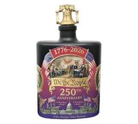 Elnwnnkc Distributeur de whisky fabriqué à la main pour 250e anniversaire de mariage, bouteille d'alcool élégante et unique pour les amateurs d'histoire, bouteille en verre irlandaise commémorative