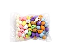 Elnwnnkc Egg Colorful Foam Painting Eggs Rhythm Learning Toy Gifts Favor for Kids Early Development Holiday Decor Pretend Play Eggs