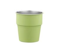 Elnwnnkc Ensemble de 6 tasses à café multifonctions en métal de 10Oz, 304 tasses à Texture en acier inoxydable, pour activités de barbecue en plein air, fête de barbecue
