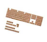Elnwnnkc Ensemble de Capuchons de Clavier en Polycarbonate Transparent avec légendes imprimées sur Le Devant, Profil HOA pour 60 à 108 mises en Page, constructions Pleine, Utilisation Quotidienne, de
