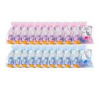 Elnwnnkc Ensemble de porte-clés en forme d ' éléphant, 20 pièces, porte-clés pratique pour fête prénatale, de retour pour invités, accessoires de baptême Elephant Keyring Set