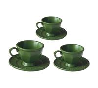 Elnwnnkc Ensemble De Tasses À Café en Alliage Élégant Décors Maisons Poupées Styles Français pour Une Scène Thé Réaliste L'après-midi Ensemble D'accessoires pour Maisons Poupées Françaises