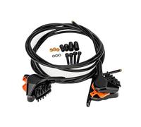 Elnwnnkc Étriers de Frein à Disque précis pour vélo de Route Configuration hydraulique à Installation Rapide pour Un contrôle fiable du Cyclisme Étrier de Frein hydraulique pour vélo de Route