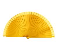 Elnwnnkc Éventail espagnol tendance élégant en bois - Style vintage - Couleur unie