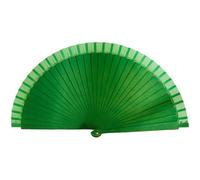 Elnwnnkc Éventail espagnol tendance élégant en bois - Style vintage - Couleur unie