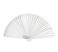 Elnwnnkc Éventail espagnol tendance élégant en bois - Style vintage - Couleur unie