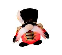 Elnwnnkc Figurine LED en Peluche De Soldat Debout pour Vitrine Et Fêtes Jouet en Peluche De Soldat Debout Brillant