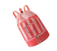 Elnwnnkc fourre-Tout de Rangement avec Cordon de Serrage en Forme de Seau, Poche zippée et à inférieur séparé pour Les Essentiels de Natation, de Rangement pour, vestiaire, de