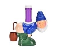 Elnwnnkc Funny Farting Dwarf Bubble Maker with LED Light Sound Effects for Children Birthday Party and Festival Event Gathering Battery Operated Bubble Machine