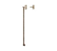 Elnwnnkc Griffoir permanent en bois tendre avec corde en sisal et plateformes à fixer au mur pour les tâches de perchoir croissant, économiser de l'espace vertical, jouet compact pour animaux de