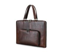 Elnwnnkc Housse en cuir portable pour A2442 A2779 A2918 - Protection complète pour ordinateur portable - Élégant étui en cuir pour ordinateur portable