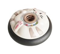 Elnwnnkc Hover Soccer Light Up Ball Ballon de Football Flottant à LED Rechargeable avec Pare-Chocs en Mousse pour intérieur et extérieur