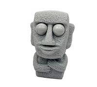 Elnwnnkc Jouet À Presser pour Doux Et Extensible Rock Man Pincer Besoins Spéciaux Ajouter Un Soulagement du Stress Compressible Sortir Les Yeux Drôles