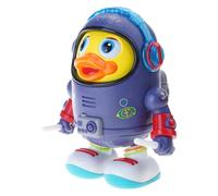 Elnwnnkc Jouet De Canard Dansant Multicolore À LED en Plastique ABS Mouvement Rythme Musical Éducation Précoce pour 3 Ans Et Danse Canard Robotique avec Effets Sonores