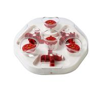 Elnwnnkc Jouet de Jeu à Alimentation Progressive pour Chat avec 2 Modes de difficulté et Monde en Mouvement pour promouvoir Le comportement de Chasse Naturel, Jouet Distributeur de friandises Visible