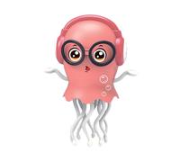 Elnwnnkc Jouet De Seiche Dansante Automatique avec Lumière LED pour Éviter Les Obstacles Ensemble De Jeu Musical pour Soulagement du Stress Amusant Et Interactif en Famille Seiche Lumineuse