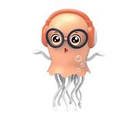 Elnwnnkc Jouet De Seiche Dansante Automatique avec Lumière LED pour Éviter Les Obstacles Ensemble De Jeu Musical pour Soulagement du Stress Amusant Et Interactif en Famille Seiche Lumineuse