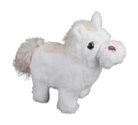Elnwnnkc Jouet en Peluche poneys électriques avec caractéristiques, White | Encourager l ' interaction parent-enfant par le jeu favorise les compétences émotionnelles et le lien de