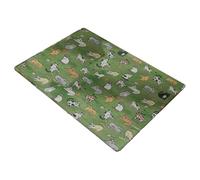 Elnwnnkc Le Coussin de Refroidissement en Soie pour Animaux de Compagnie Aide à prévenir Les Coups de chez Les Chiens pour Divers environnements Protections Thermiques Tapis en Soie glacée