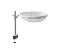 Elnwnnkc Lit de bureau pour chats - Compagnon de bureau solidement fixé sur les bords du bureau - Permet à vos chats de se reposer à proximité - Lit de jeu facile à nettoyer