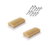 Elnwnnkc Lot de 2 brosses à poils souples pour petits porcs