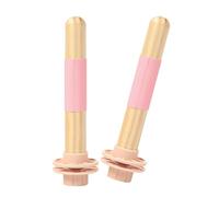 Elnwnnkc Lot de 2 perchoirs à oiseaux pour perroquets gris africains et perroquets favorisant le meulage des becs et des ongles - Support en bois à mâcher pour oiseaux