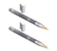 Elnwnnkc Lot de 2 stylos vides à pointe fine de 3 mm - Pour enseignants, étudiants, artistes et amateurs de peinture, dessin