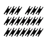 Elnwnnkc Lot de 20 films stabilisateurs PCB pour clavier mécanique PTFE/ajustement des grandes touches PCB Stabilisateur Film Pad Tape