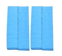 Elnwnnkc Lot de 4 bandes de protection murales résistantes pour garage, protection contre les chocs, étanche, anti-collision, dos adhésif pour véhicules automobiles