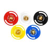 Elnwnnkc Lot de 5 embouts de pulvérisation de peinture résistants aux chocs avec base de protection pour une atomisation stable, installation facile et connexion stable Buses de peinture pour meubles