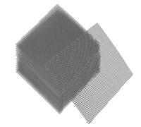 Elnwnnkc Lot de 50/100 joints carrés en maille pour pots de fleurs - Étanches - Respirants - Pour pots de fleurs de jardin