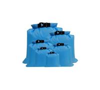 Elnwnnkc Lot de 6 pochettes étanches compactes en polyester solide pour équipement de sécurité pour la randonnée, les sacs secs fins, bleu, One Size, Beauté de masse