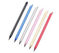 Elnwnnkc Lot de 6 stylos multifonctions sans encre avec pointe pour écran tactile compatible avec la plupart des écrans capacitifs effaçables en métal sans encre