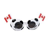 Elnwnnkc Lunettes que les supporters de football peuvent porter pendant le visionnage de matchs et les activités sociales, accessoires de festival solides, lunettes de fête