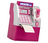 Elnwnnkc Machine À CASHPOINT Éducative Comprenant des Jeux Parents-Enfants pour Les Compétences Précoces en Gestion De l'argent Jouet De Simulation Bancaire