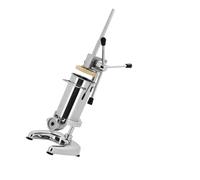 Elnwnnkc Machine à churros électrique de 3/2 L avec 5 buses interchangeables, parfaite pour les collations familiales, petite machine en acier inoxydable