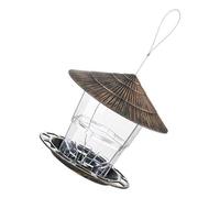 Elnwnnkc Mangeoire à Oiseaux Pliable en ABS résistant intempéries, 22x16x22 Pouces, idéale pour Le Camping, la Cour, Le Balcon, mangeoire pour la Faune