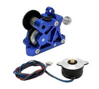 Elnwnnkc Moteur d ' extrudeuse en Alliage d ' Aluminium, extrudeuse de métal, Grands Engrenages d ' Extrusion pour Les Amateurs d ' Impression 3D, Aluminium