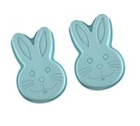 Elnwnnkc Moules à gâteaux en Silicone pour lapins, 2 pièces, lavables lave-vaisselle pour des gâteaux de forme parfaite à chaque fois