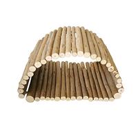 Elnwnnkc Nid d'oiseau en bois naturel chaud pour chambre à coucher, cour, cages à oiseaux, accessoires de cage pour perruches, calopsittes petites cages pour perruches pour perroquets