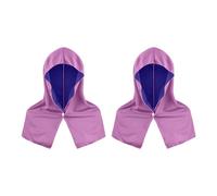 Elnwnnkc of Breath Able Écharpe Froide en Soie glacée Chill Neckwear Head Wrap avec Bouton-Pression pour la randonnée, la Course à Pied, Le Cyclisme, Sweat à Capuche rafraîchissant