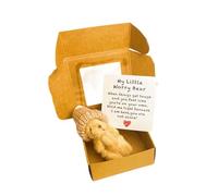 Elnwnnkc Ours Miniature Mignon, dans Une boîte élégante, Jouet en Peluche Portable pour fêtes d ' et événements pour fête d ' Anniversaire, Ours de Voyage de Poche
