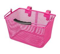 Elnwnnkc Panier Universel de vélos pour, Panier résistant Rayures à libération Rapide pour vélos de garçons et de Filles, Rangement de vélos pour