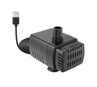 Elnwnnkc Petites Pompes à Eau Submersibles USB 5 V silencieuses pour Aquariums avec Aspiration Efficace par Le Bas pour éliminer Les sédiments Un Fonctionnement Silencieux Pompes d ' Aquariums
